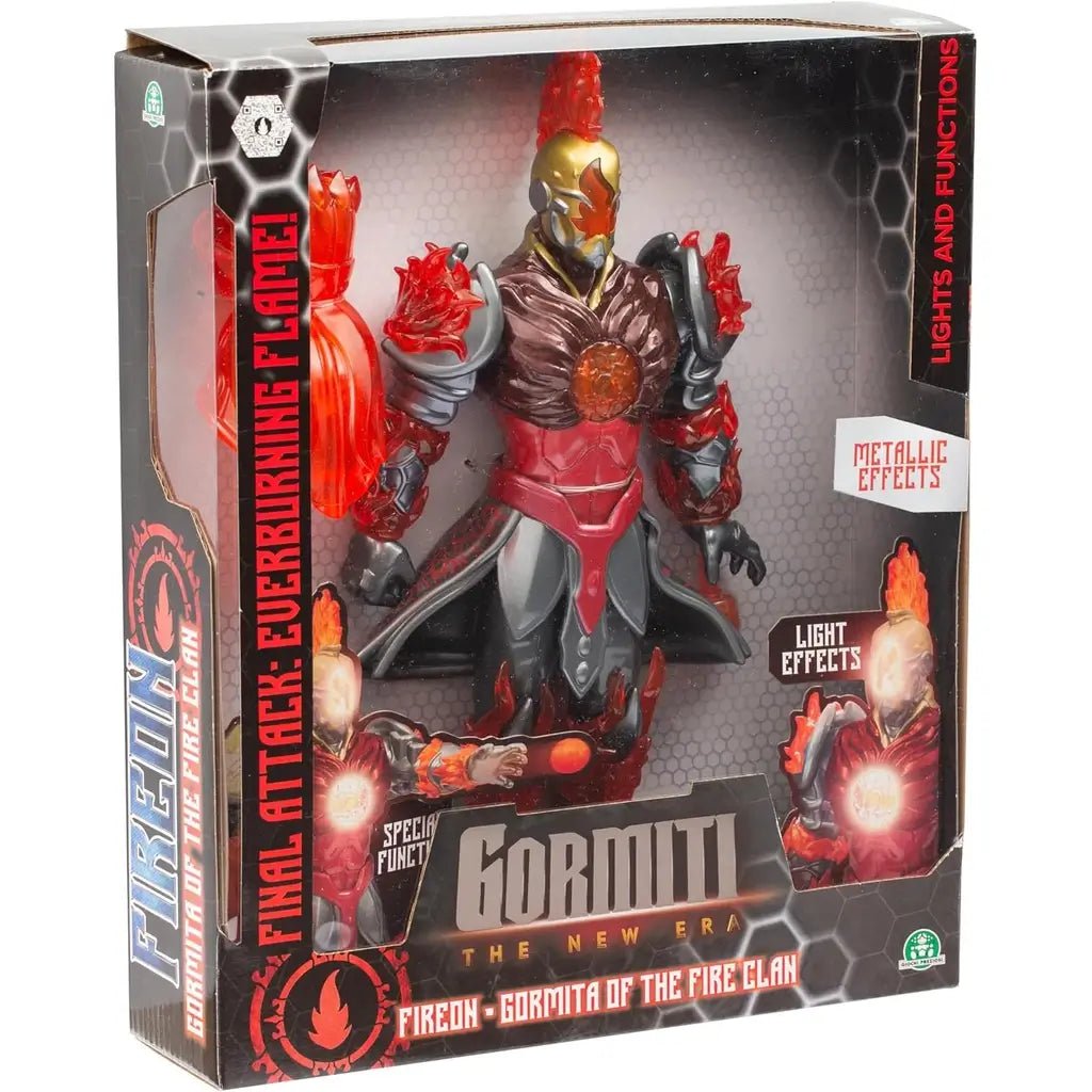 Gormiti New Era Del Clan Del Fuoco Fireon Zane 27 cm - BabyLud