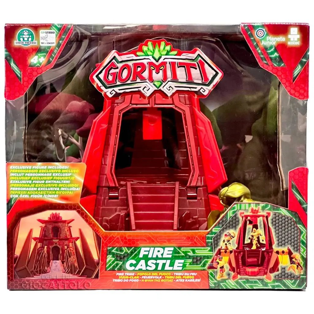 Gormiti Playset Fortezza Fiamma del Popolo del Fuoco - BabyLud