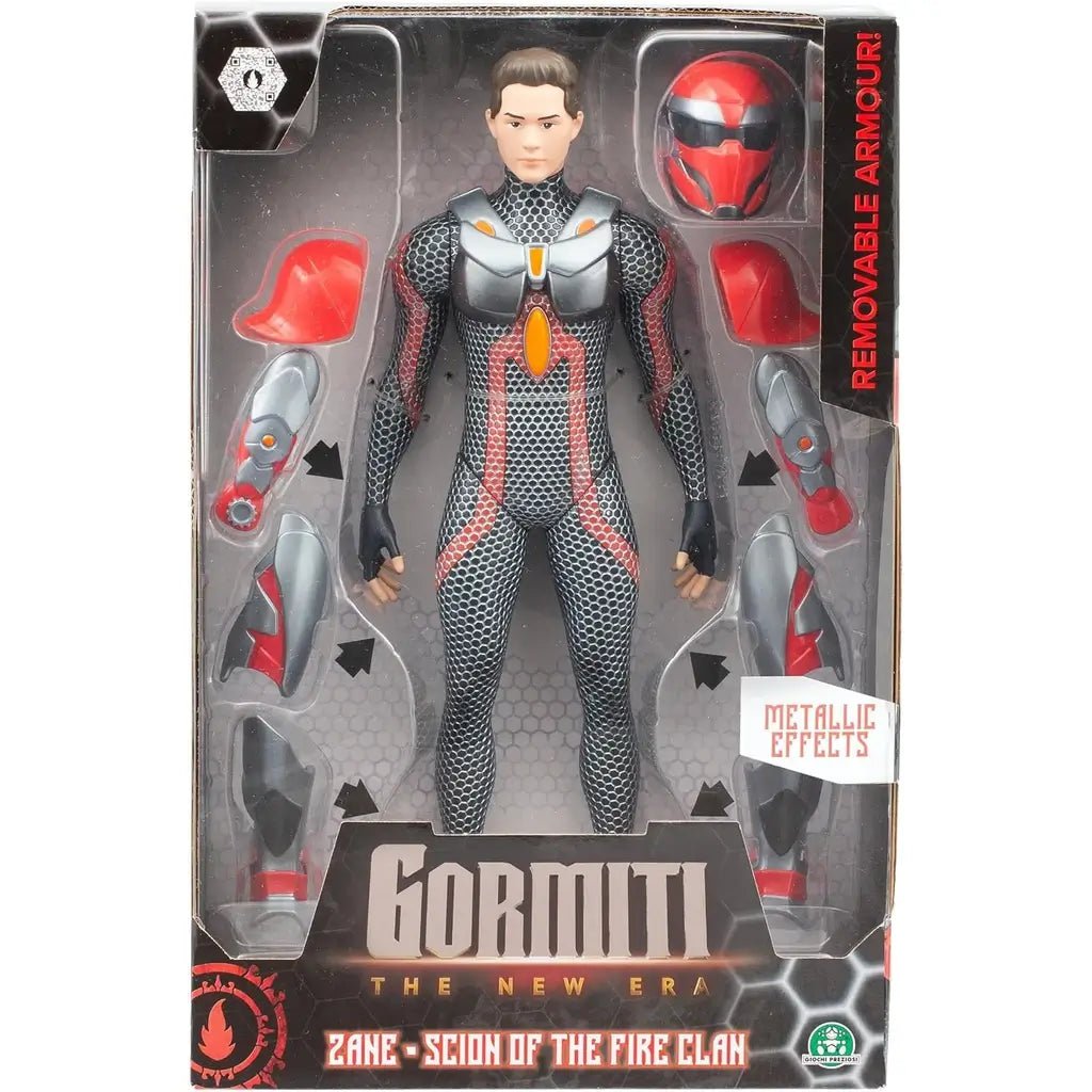 Gormiti Scion Del Clan del Fuoco Zane The New Era 27 cm - BabyLud