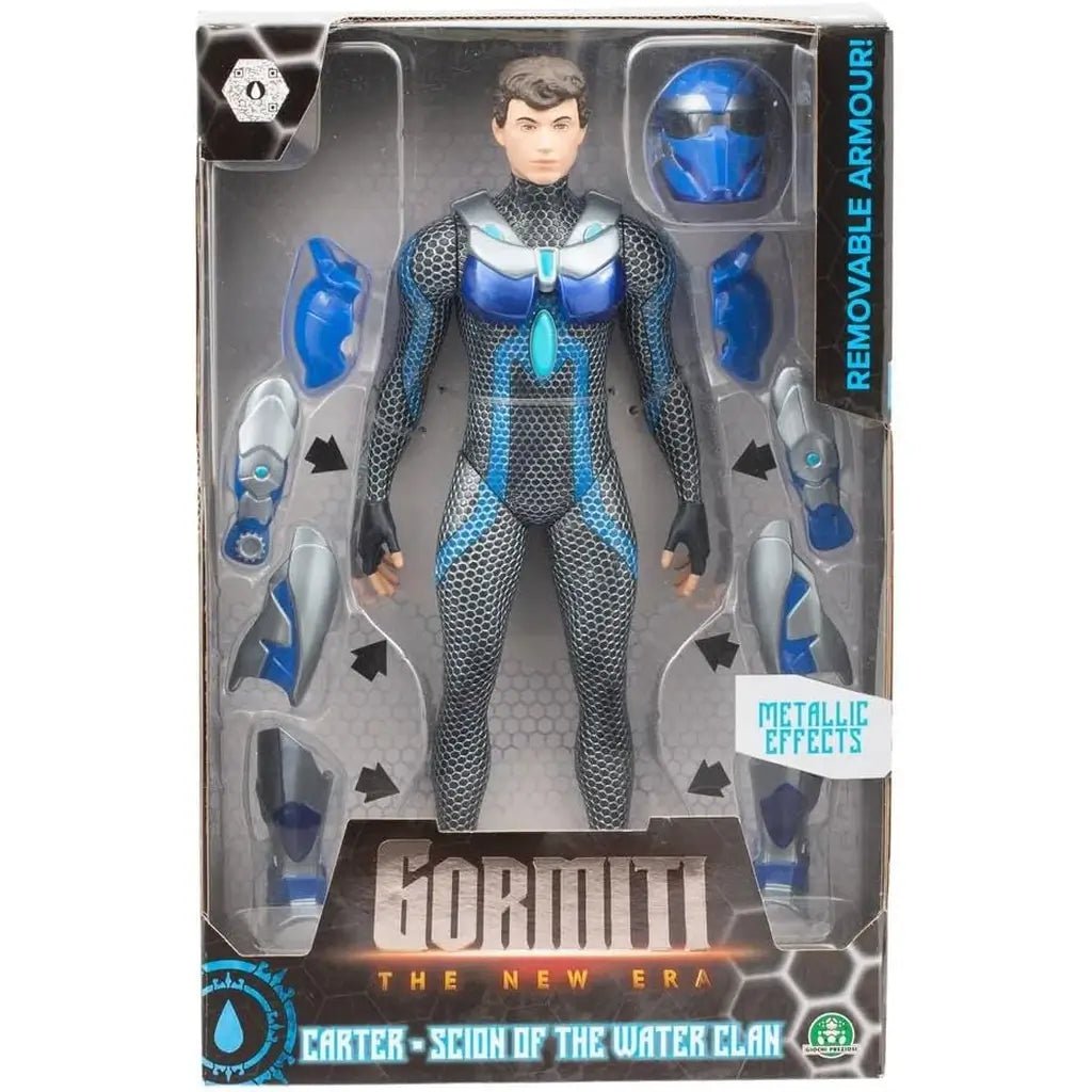 Gormiti The New Era Carter Scion del Clan dell’Acqua 27 cm - BabyLud