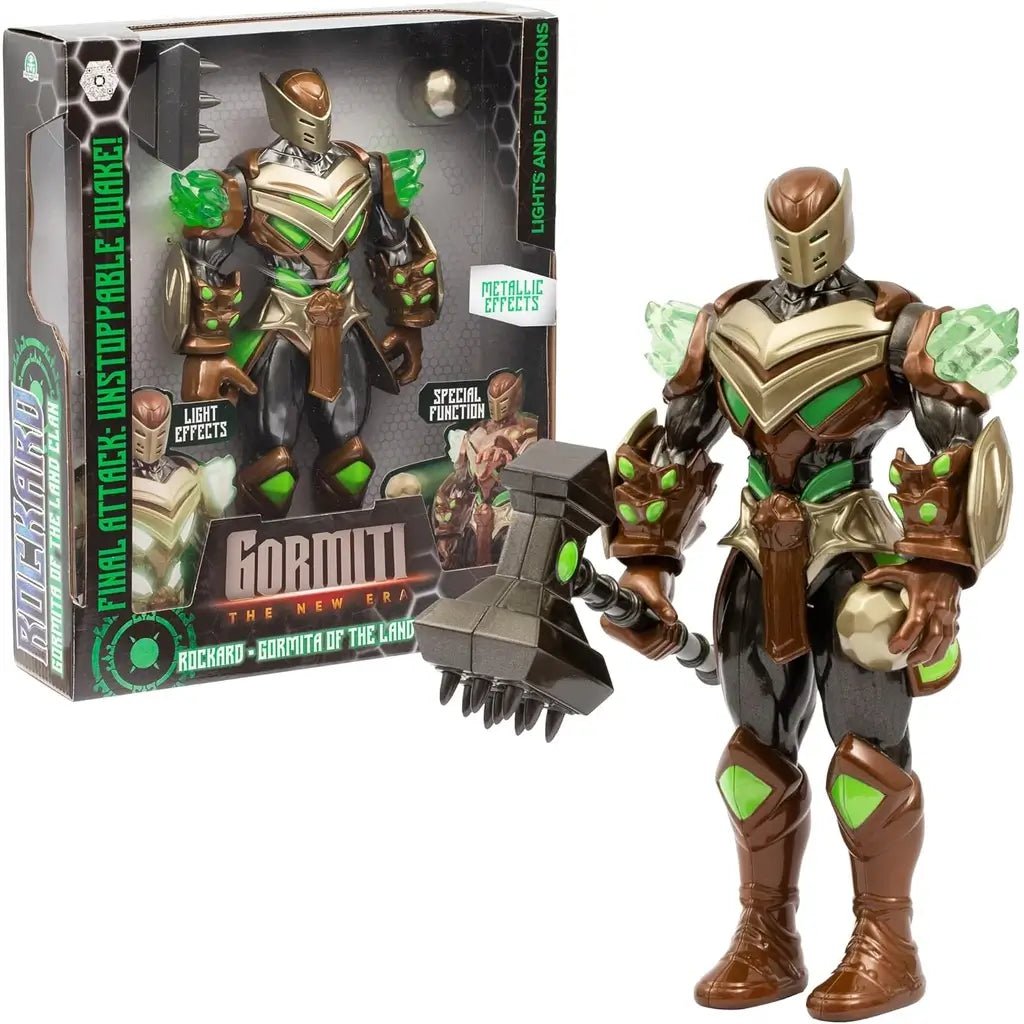 Gormiti The New Era Rockard Del Clan Della Terra 27 cm - BabyLud