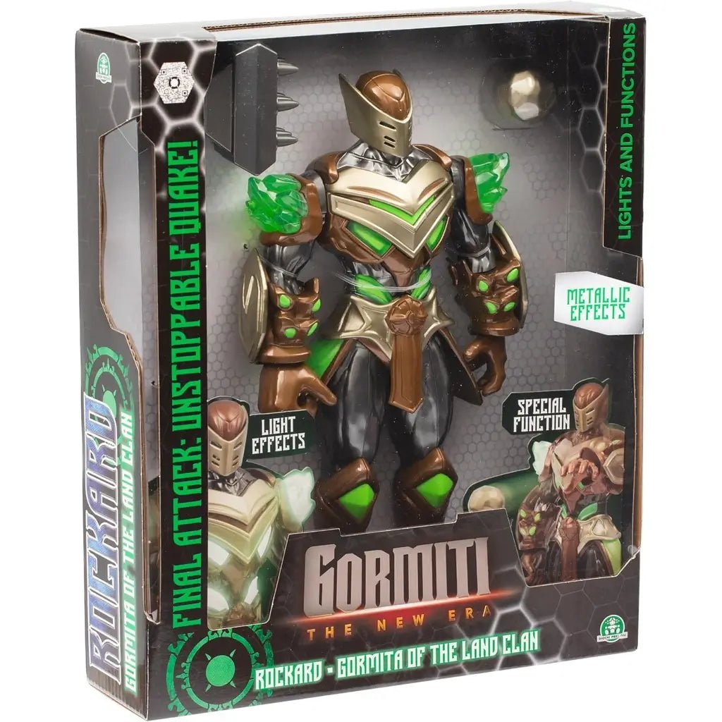 Gormiti The New Era Rockard Del Clan Della Terra 27 cm - BabyLud