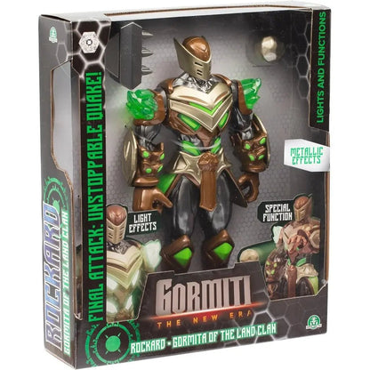 Gormiti The New Era Rockard Del Clan Della Terra 27 cm - BabyLud