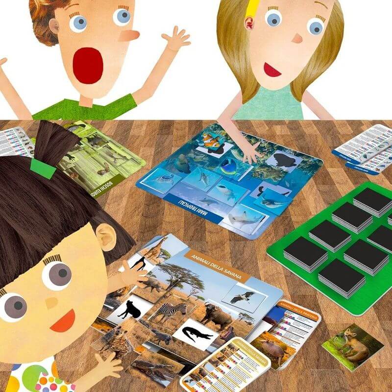 Grande Tombola degli Animali Gioco Educativo IT21512 - BabyLud