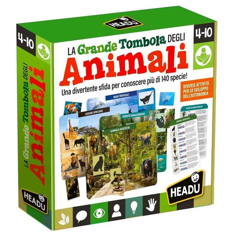 Grande Tombola degli Animali Gioco Educativo IT21512 - BabyLud