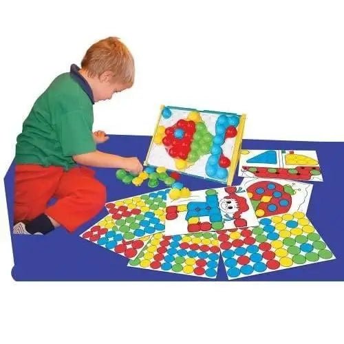 Grandi Chiodini Fantacolor Junior Mosaico Quercetti - BabyLud