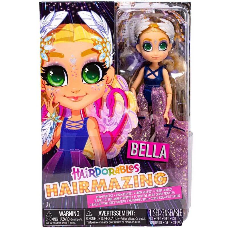Hairdorables Hairmazing Bella Bambola Articolata - BabyLud