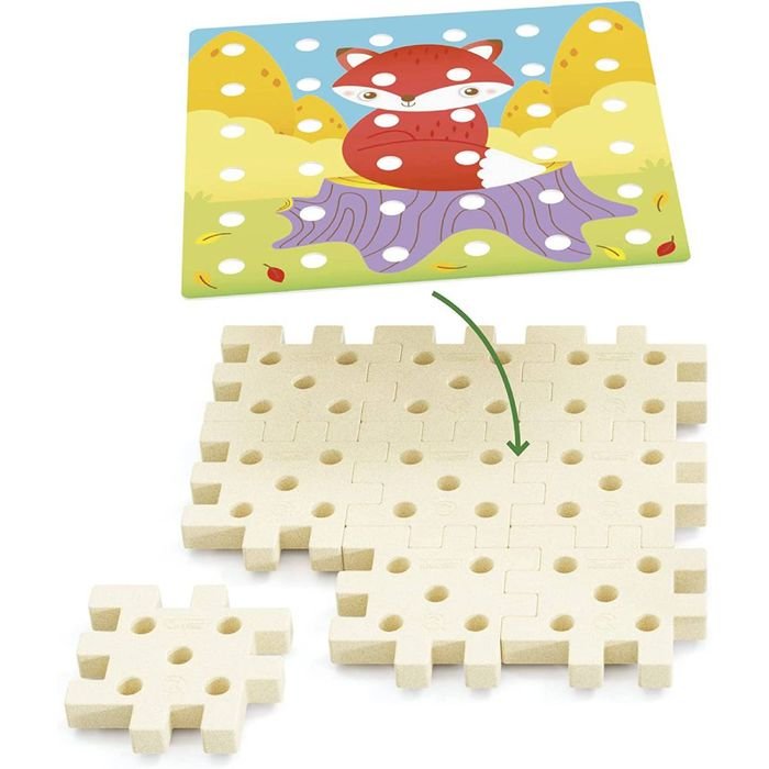 Jumbo Peggy Primi Mosaici 100% Bioplastica 82271 - BabyLud