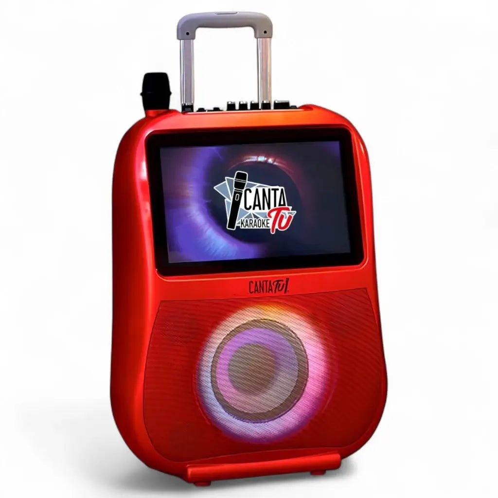 Karaoke Canta Tu Rosso con 3 Microfoni Edizione Esclusiva - BabyLud