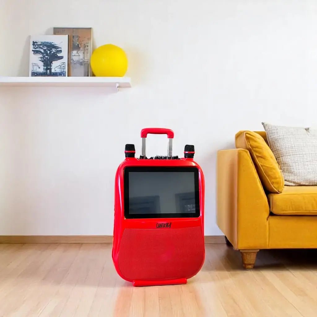 Karaoke Canta Tu Rosso con 3 Microfoni Edizione Esclusiva - BabyLud
