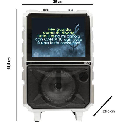 Karaoke Portatile Canta Tu con Microfono Wireless CTC06000 - BabyLud