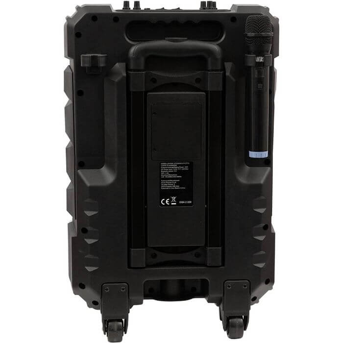 Karaoke Portatile Canta Tu con Microfono Wireless CTC06000 - BabyLud