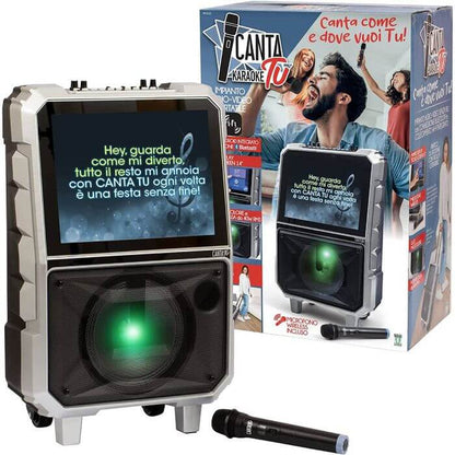 Karaoke Portatile Canta Tu con Microfono Wireless CTC06000 - BabyLud