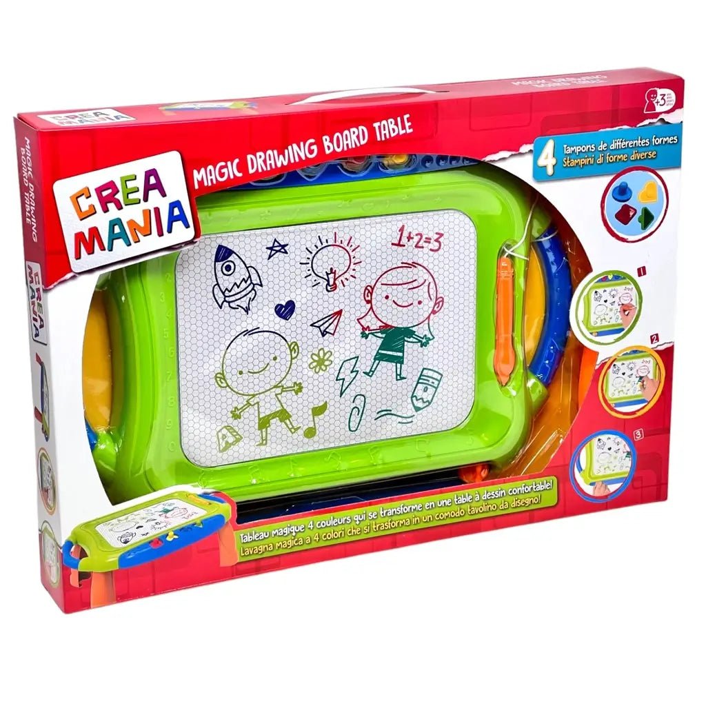 Lavagna Magica a 4 Colori Tavolino da Disegno - BabyLud