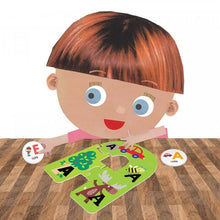 Le Allegre Vocali Lettere Puzzle Gioco Educativo IT25398 - BabyLud
