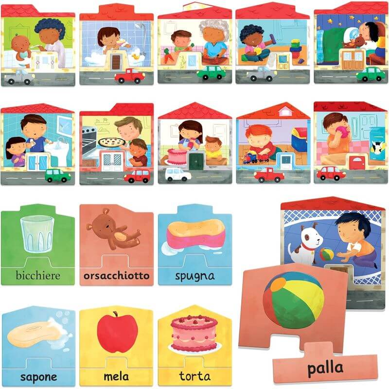Leggo da Piccolo Gioco Educativo Headu IT54976 - BabyLud