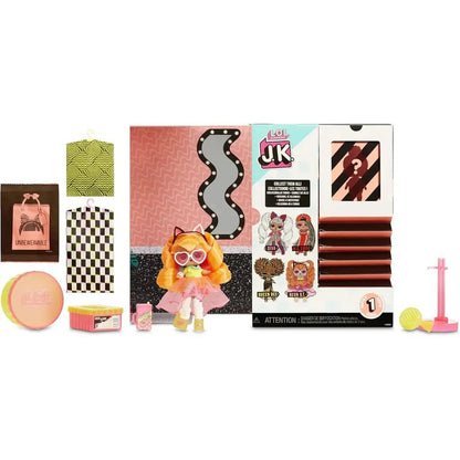 LOL Surprise JK Mini Neon Q.T. Fashion Doll 15 Sorprese - BabyLud