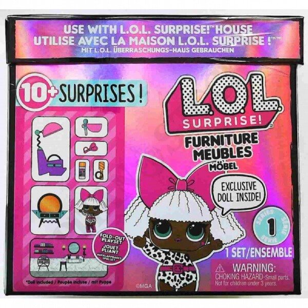 L.O.L. Surprise Mobili Assortiti Serie 1 con Bambola - BabyLud