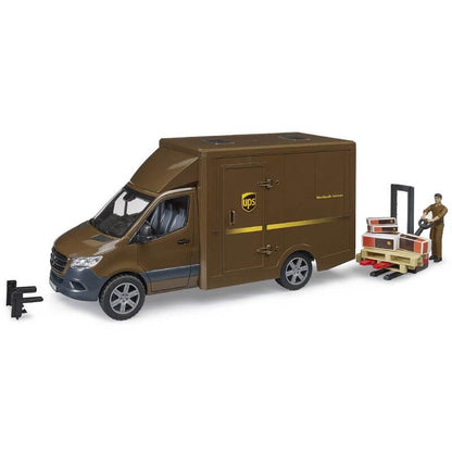 Mercedes Benz Sprinter UPS con Accessori Bruder 02678 - BabyLud