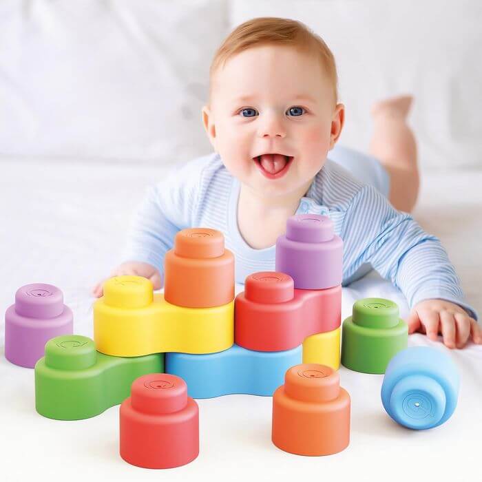 Momy Soft Quercetti Costruzioni Morbide Prima Infanzia - BabyLud