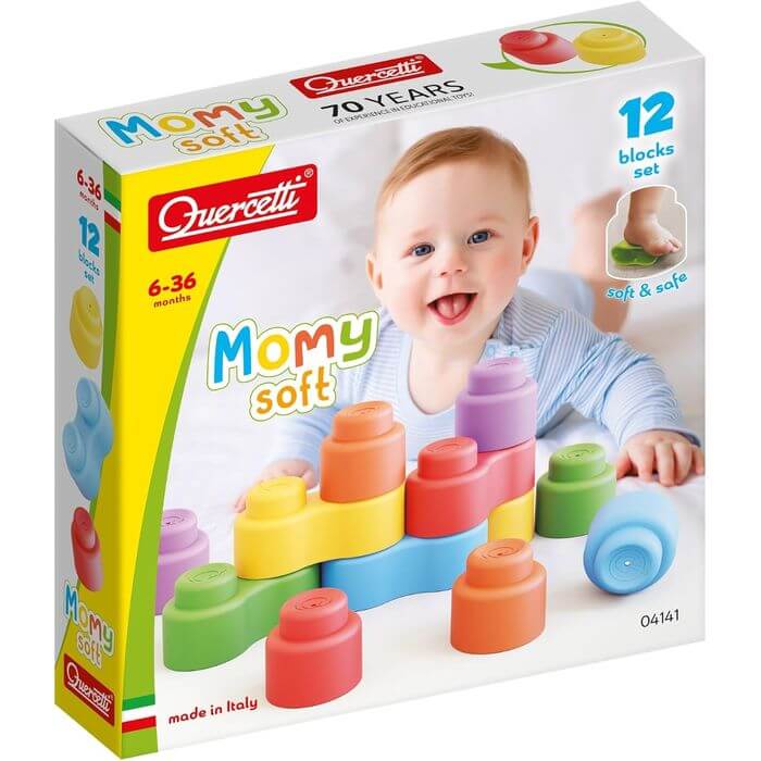 Momy Soft Quercetti Costruzioni Morbide Prima Infanzia - BabyLud