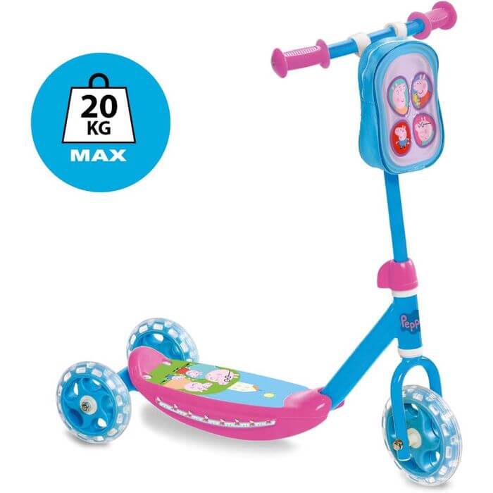 Monopattino 3 Ruote Peppa Pig My First Scooter - BabyLud