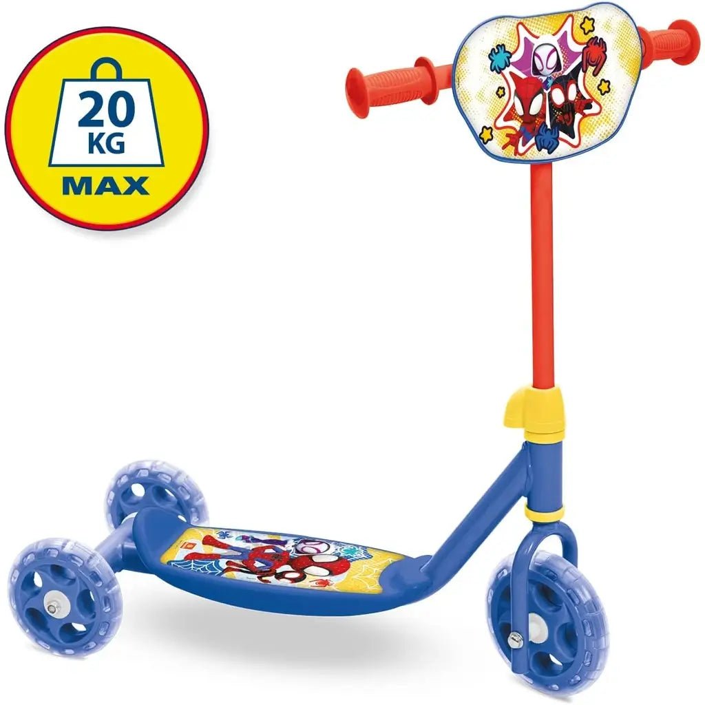 Monopattino Baby 3 Ruote Spidey Marvel - BabyLud