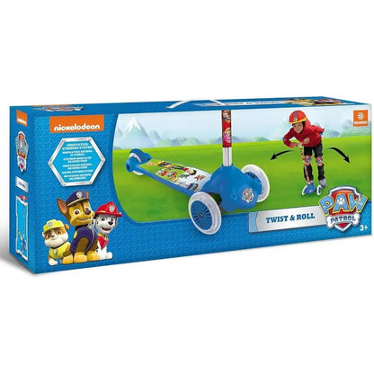 Monopattino Baby Paw Patrol Twist & Roll 3 Ruote - BabyLud