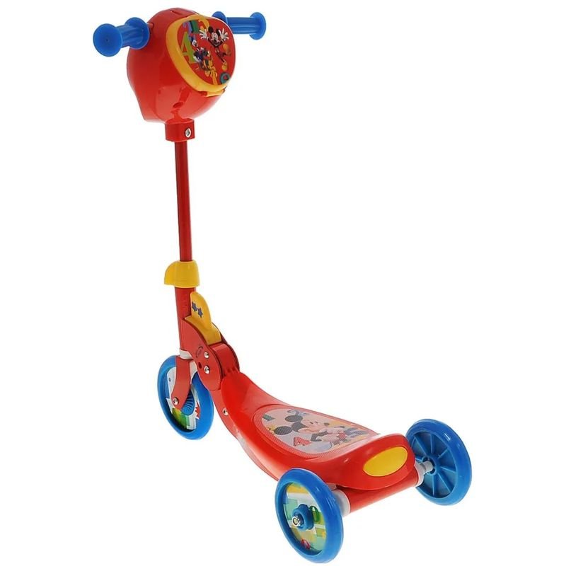 Monopattino Baby Topolino 3 Ruote Pieghevole Disney - BabyLud