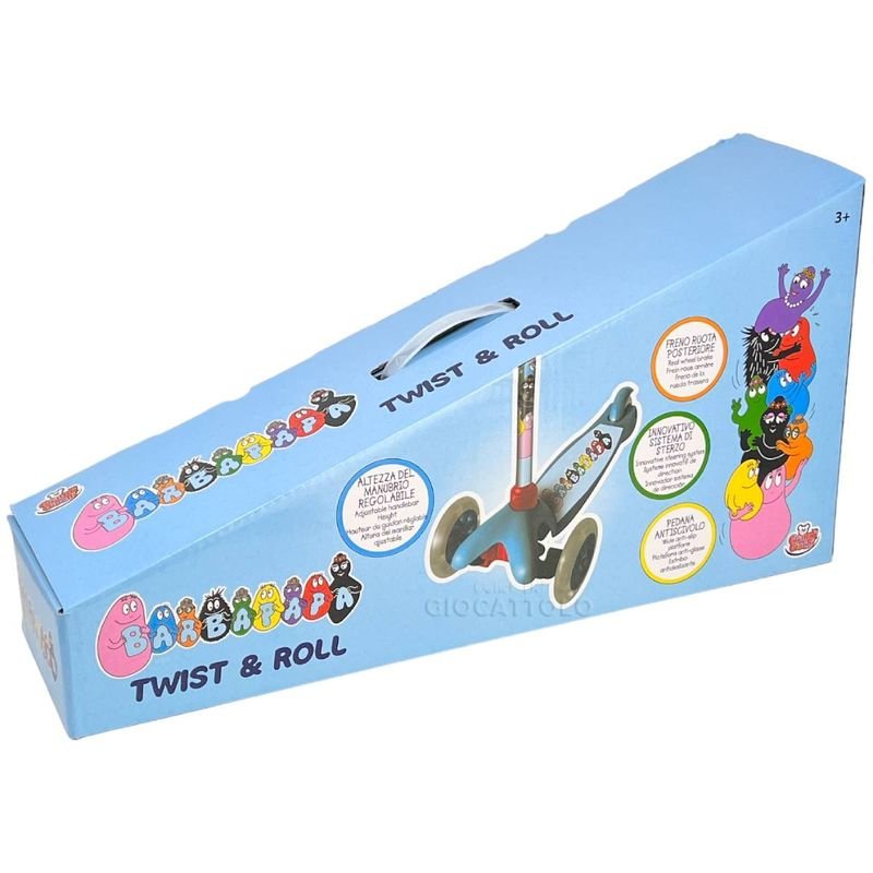 Monopattino Barbapapà 3 Ruote Twist And Roll - BabyLud