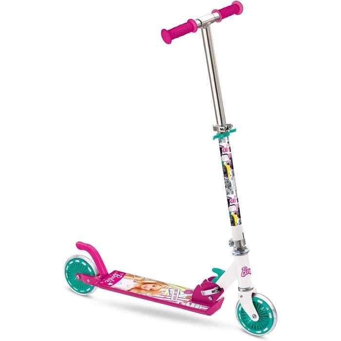 Monopattino Barbie Pieghevole 2 Ruote - BabyLud
