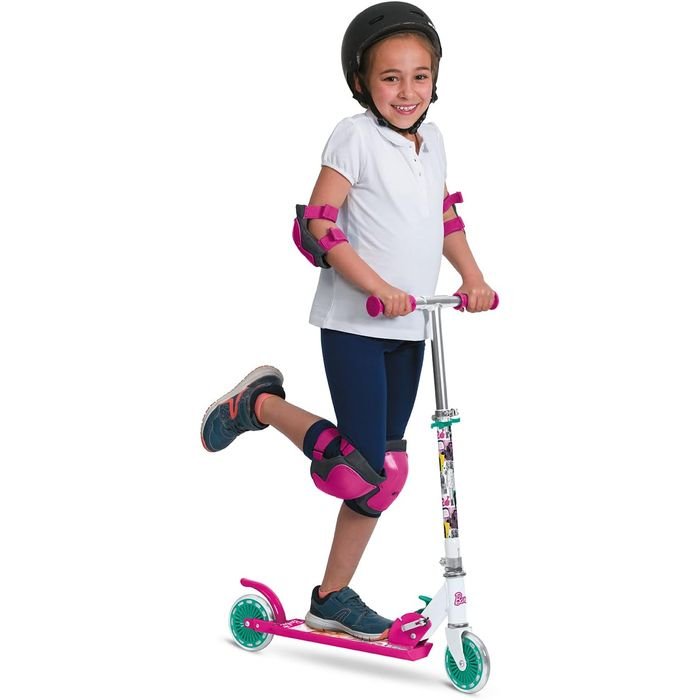 Monopattino Barbie Pieghevole 2 Ruote - BabyLud