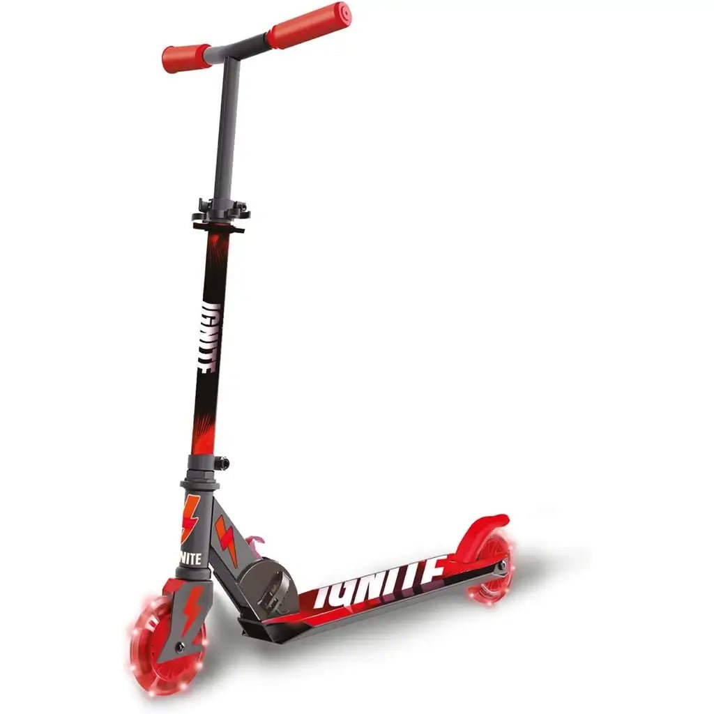 Monopattino Ignite con Luci LED Rosso per Bambini 5 - 12 Anni - BabyLud