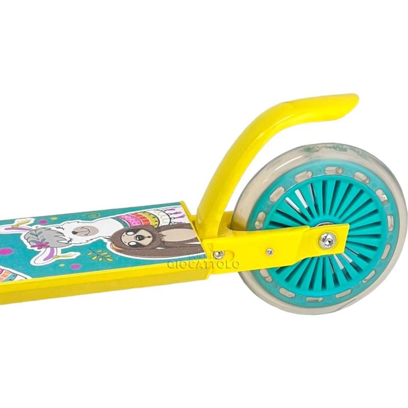 Monopattino Pieghevole Lama & Friends 2 Ruote - BabyLud