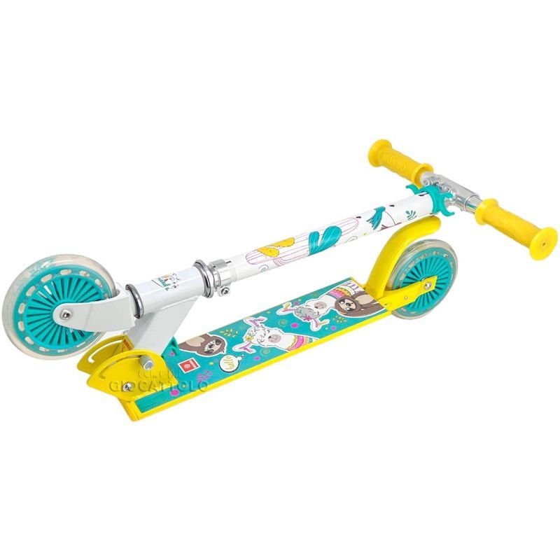 Monopattino Pieghevole Lama & Friends 2 Ruote - BabyLud