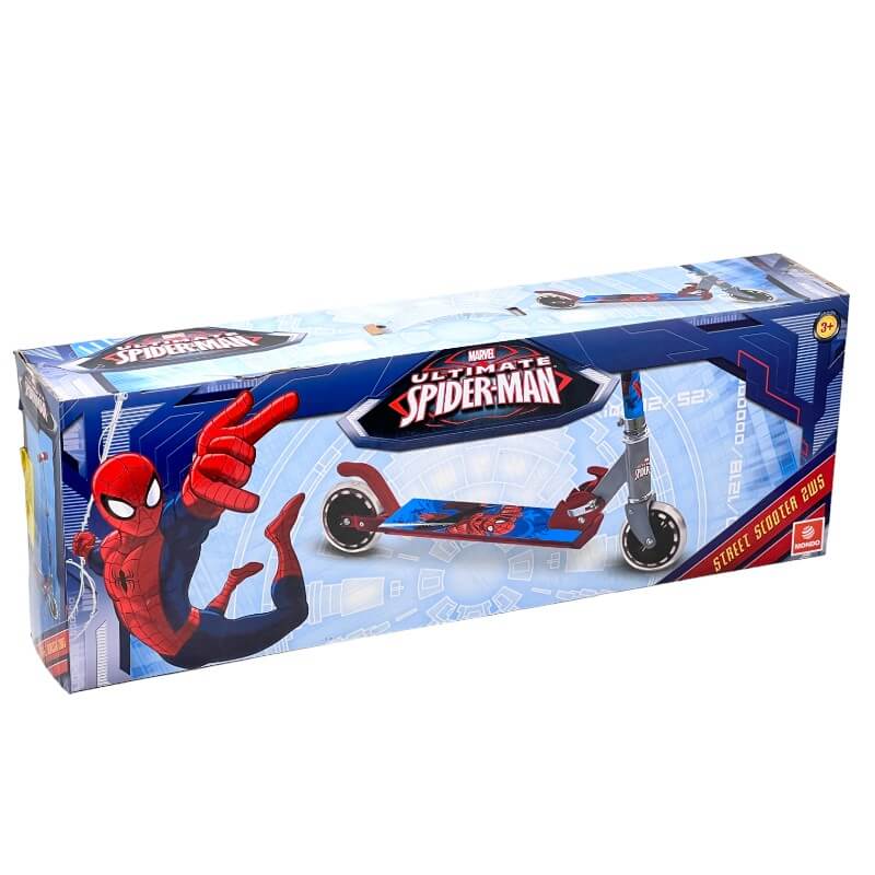 Monopattino Pieghevole Spiderman Per Bambini 3+ - BabyLud