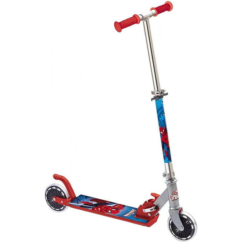 Monopattino Pieghevole Spiderman Per Bambini 3+ - BabyLud