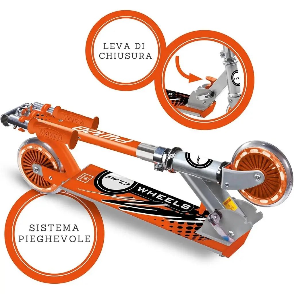 Monopattino Pro Wheels Pieghevole A Due Ruote - BabyLud