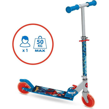 Monopattino Spiderman Pieghevole 2 Ruote - BabyLud