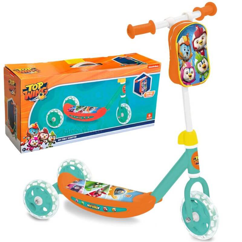 Monopattino Top Wing 3 Ruote con Borsetta - BabyLud