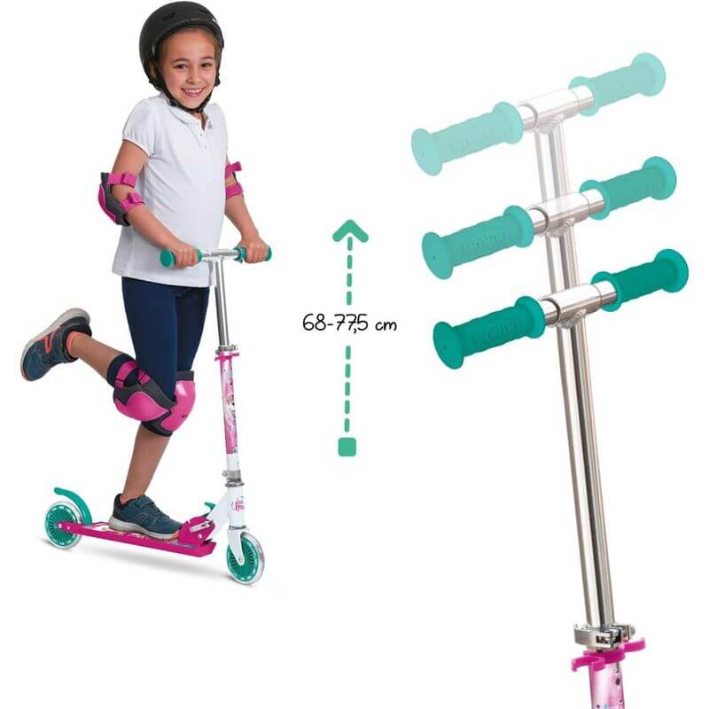 Monopattino Unicorno Pieghevole 2 Ruote 5+ Anni - BabyLud