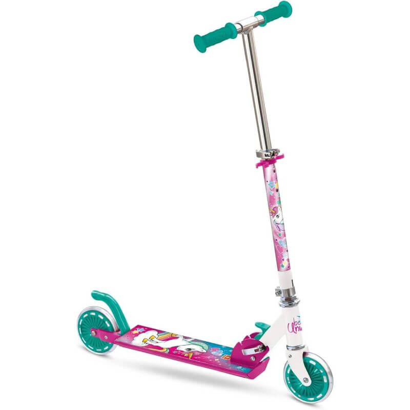 Monopattino Unicorno Pieghevole 2 Ruote 5+ Anni - BabyLud