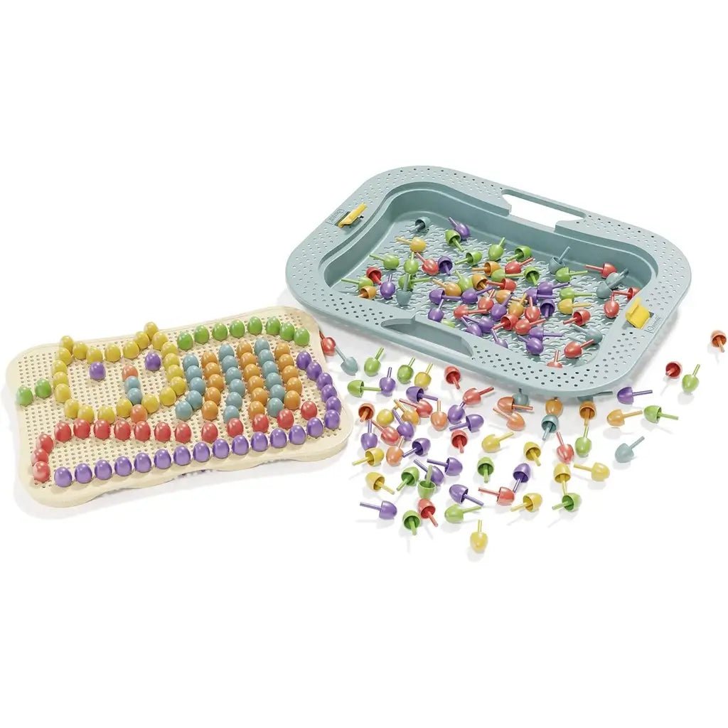 Mosaico FantaColor Bio con Chiodini Quercetti 80903 - BabyLud