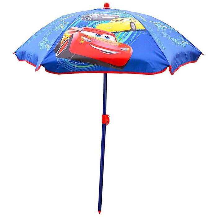 Ombrellone Bambino Disney Cars per Spiaggia e Giardino - BabyLud