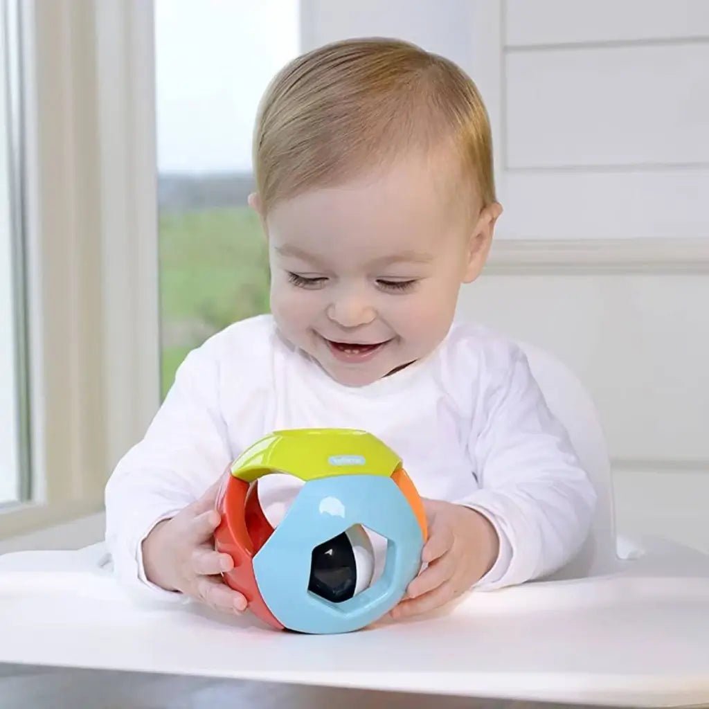 Pallina Sonaglio Multicolore per Neonati - BabyLud
