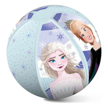 Pallone da spiaggia gonfiabile Disney Frozen con stampe di Elsa e Anna, diametro 50 cm, confezione Mondo