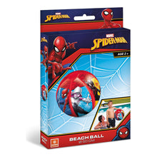 Pallone da spiaggia gonfiabile Spider-Man 50 cm con grafica Marvel, confezione Mondo con personaggi Spider-Man e Ghost-Spider