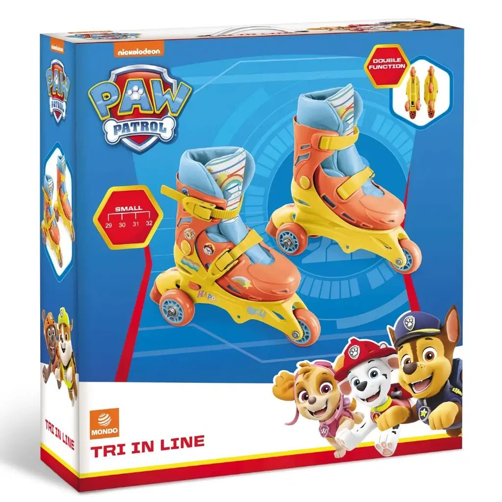 Pattini In Linea 3 Ruote Paw Patrol Regolabili 29 - 32 - BabyLud