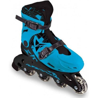 Pattini in Linea Regolabili Blu Misura 33 - 36 - BabyLud