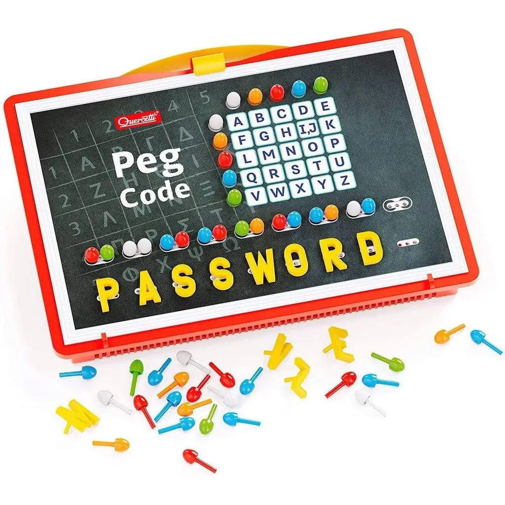 Peg Code Chiodini e Lettere Coding Quercetti 1002 - BabyLud